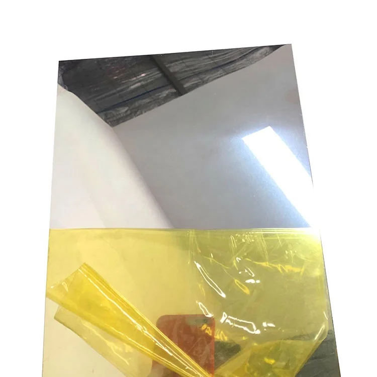 High Quality Mirror Reflective Aluminum Coil Polish Aluminum Gold Mirror Sheet Roll for Lighting Reflector