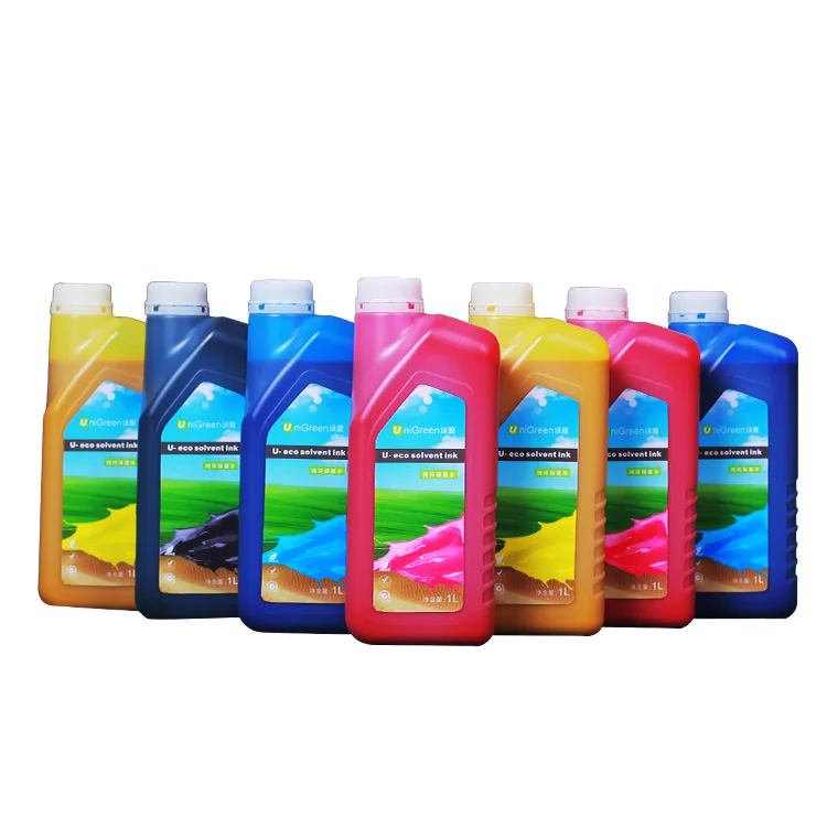 Solvent Digital Printing Ink Industrial Price I3200 Eco-solvent for Tx800