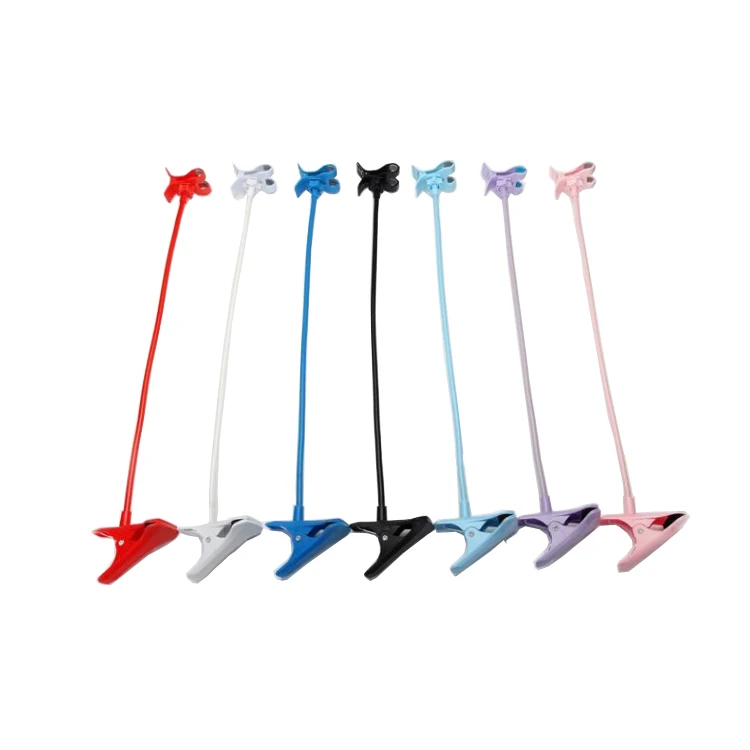 Universal cell phone bracket with adjustment fill light fit on desktop