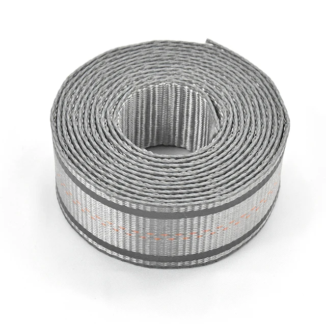 Yarn Reflective Custom Abrasive Cut-proof Edge Webbing Strap Customized Printed Logo Hot Sale High Tenacity Industrial Polyester