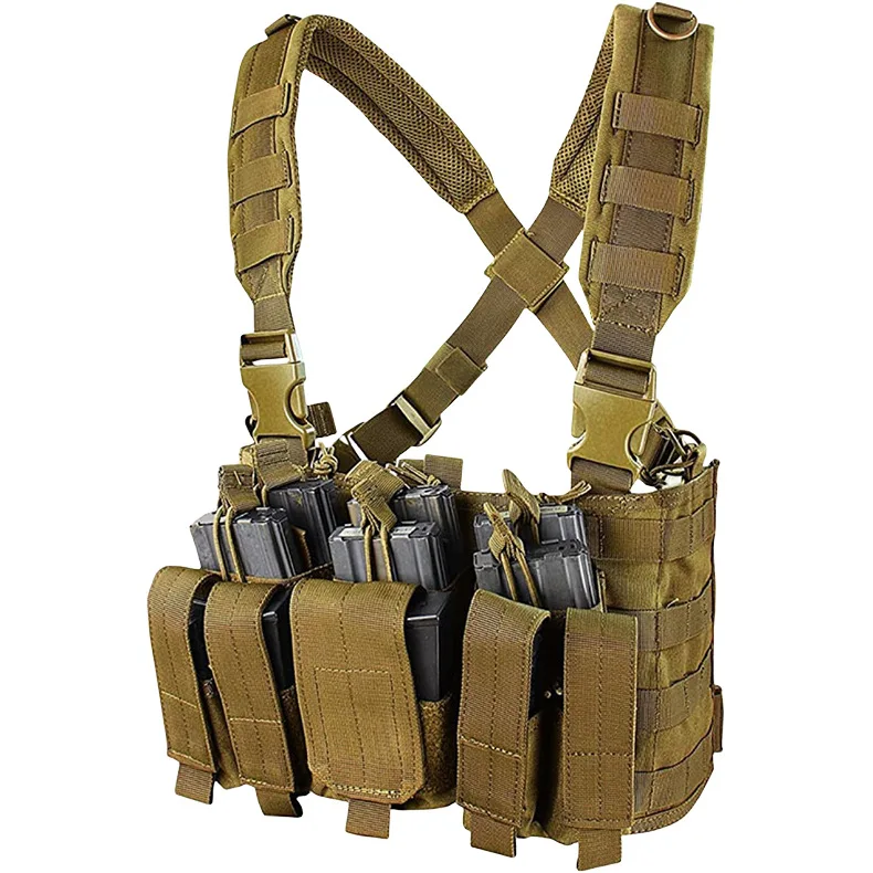 Low Price Multi-size Modular Tactical Vest 900D Nylon Durable Expandable Tactical Chest Rig