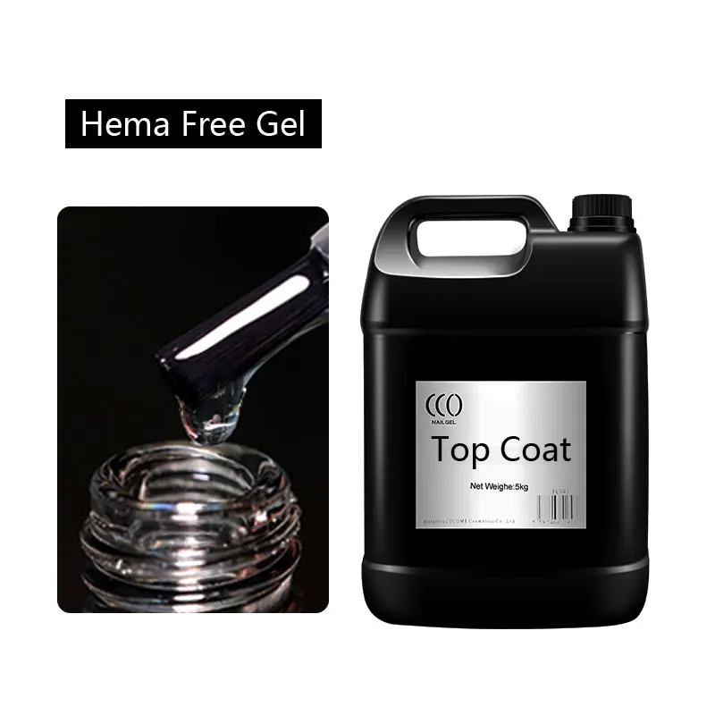 1 кг HEMA FREE base coat оптовая продажа частная марка UV GEL top coat Polish