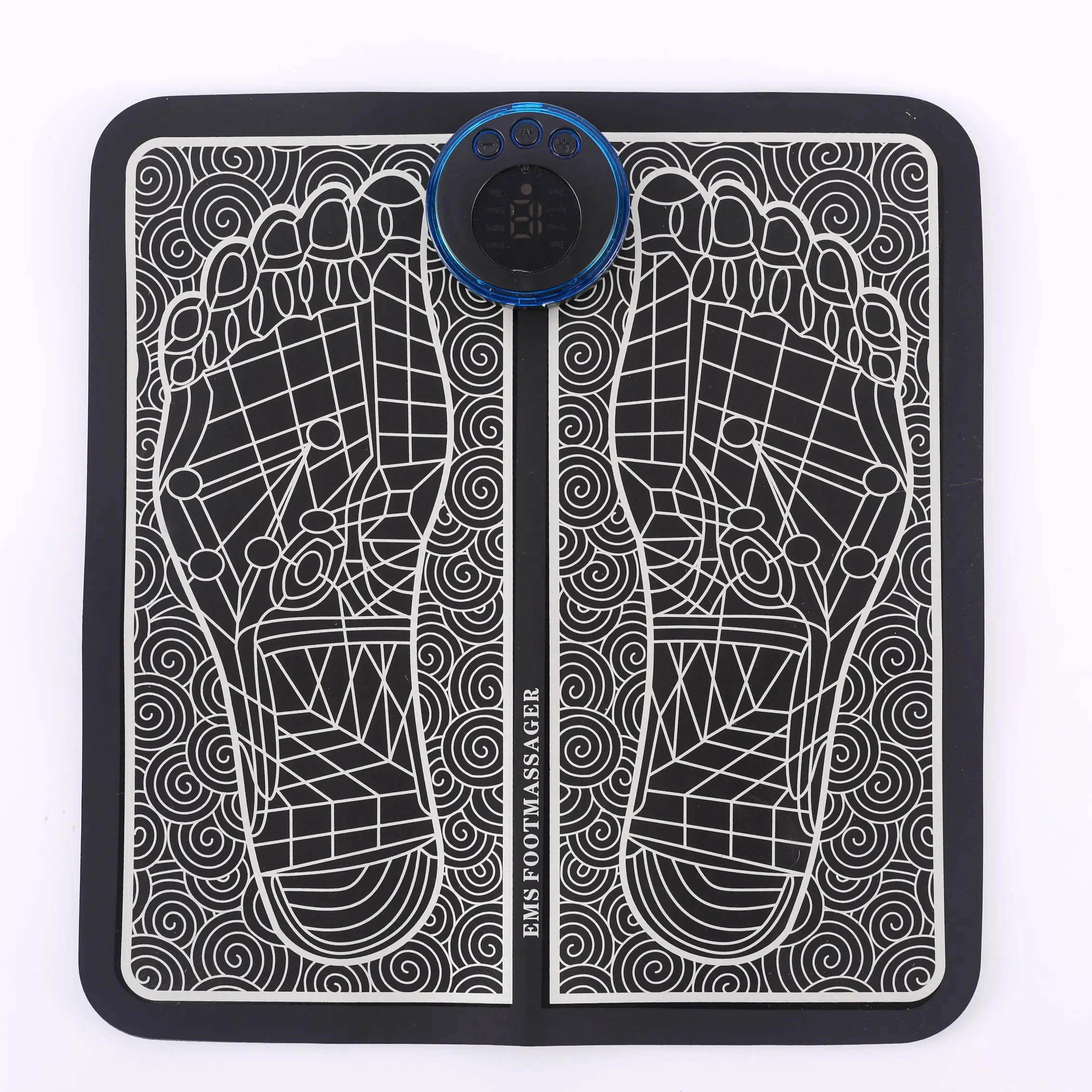 Healthcare Electric Foot Massager Mat EMS Blood Circulation Relaxing Foot Mat for EMS Foot Massager With Remote Control