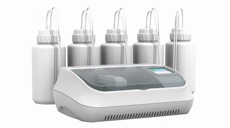 Полу-автоматическая машина для упаковки в автоматический биохимический анализатор