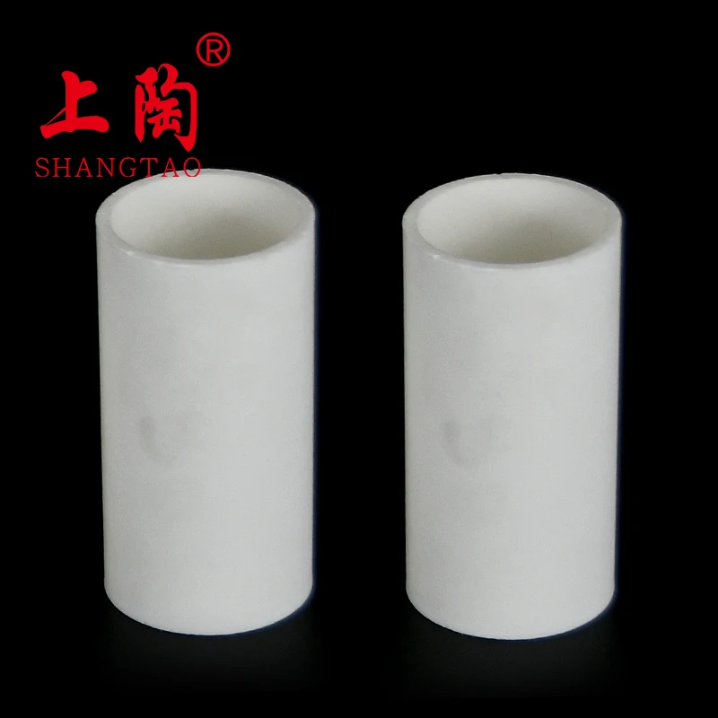 High Purity MGO Magnesium Oxide Ceramic Crucibles for Metal Melting