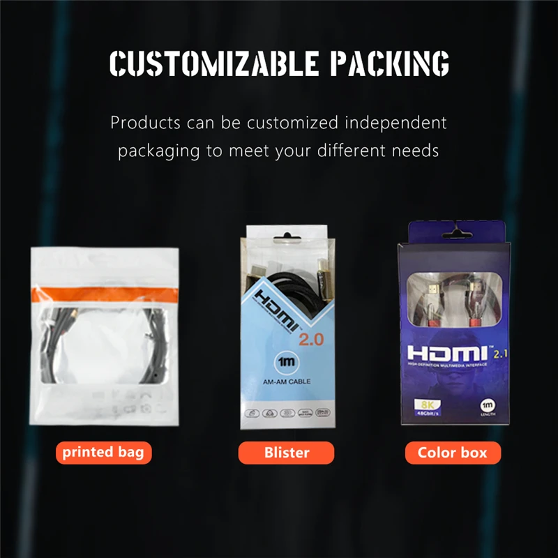 High Speed Cat8 SFTP Lan Cable 2000MHZ 40Gbps RJ45 Connector Patch Cord PVC Jacket High Quality Ethernet Cable