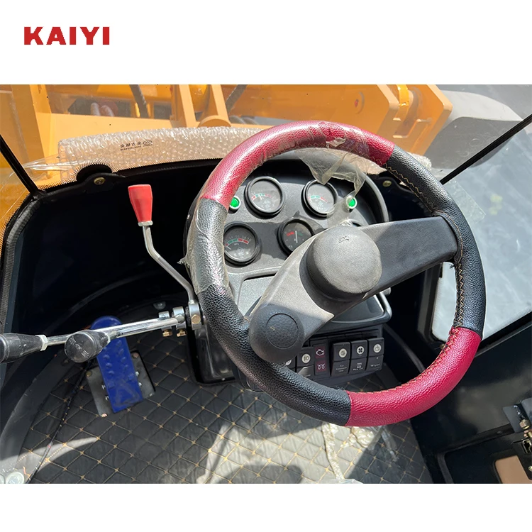 Shandong Kaiyi 10-80s Professional Backhoe Loader Mini Wheel Tires Loader And Excavator For Sale