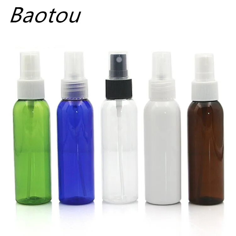 Factory Direct 1oz 2oz 3oz 5oz 8oz empty plastic bottle with fine mist sprayer pump Body Spray Bottle