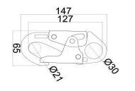 18003 Professional Carabiner Forged Steel Rope Spring Hook High Quality  Large Heavy Duty Snaphooks