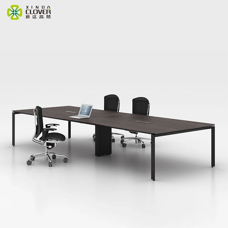 
Hank frame wood desktop modern office furniture conference table used in meeting 