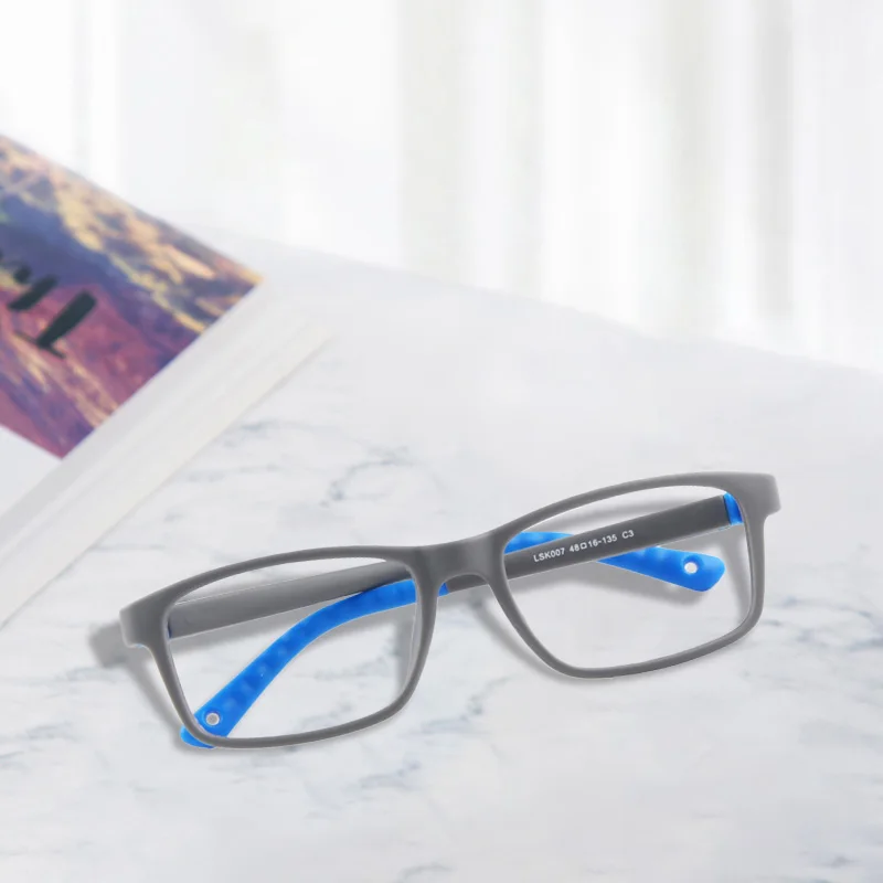 MEIJIN Luxury Rubber Glasses Hanger Eyeglasses Frames For Removable Replacement Parts Kids Custom Glasses Frames