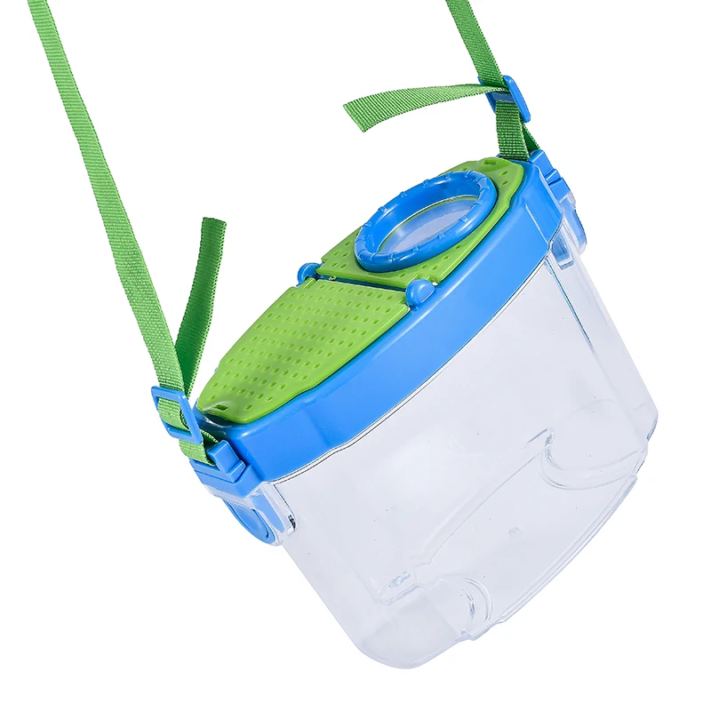 Supermarket Hot Selling 3x Portable Kids Toy Bug Viewer 5x Reading Magnifying Glass Magnifiers for Gift