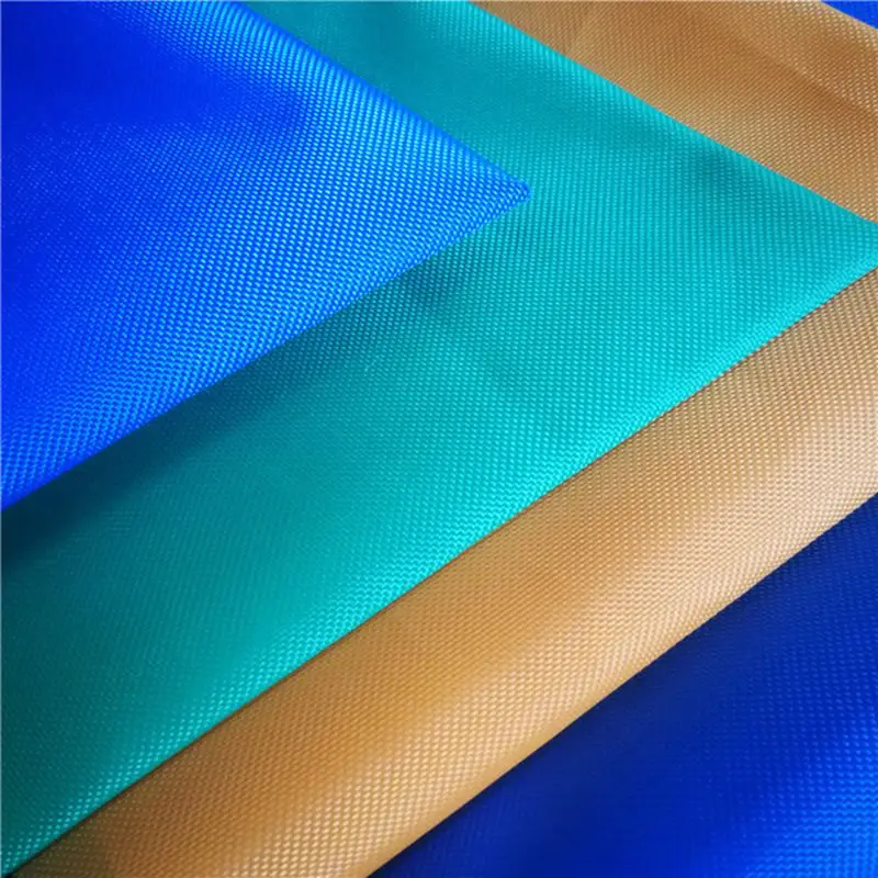 RPET 100% recycled polyester 300D oxford fabric with PU coated for bags