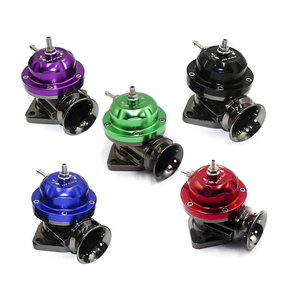 Universal Type-RS For Turbo Blow Off Valve Adjustable 25psi BOV Blow Dump Blue