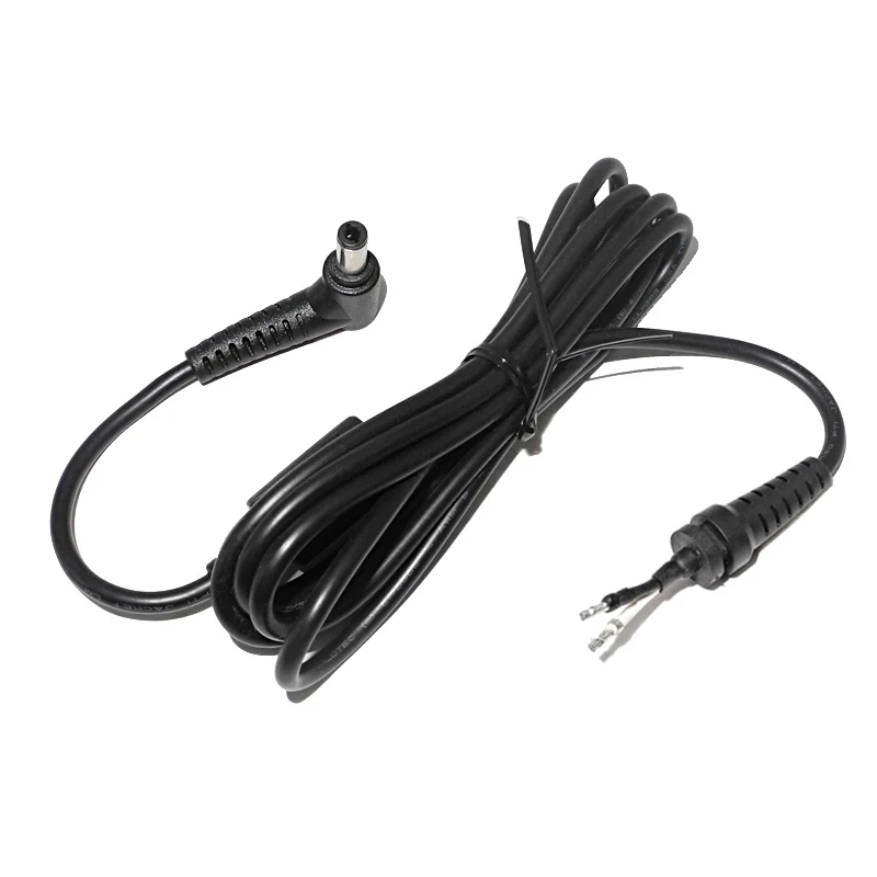 
5.5x2.5mm DC Tip Plug Connector Cable 90 Degree Right Angle DC Power Cable Cord For Toshiba/Asus/Lenovo/Fujitsu Laptop Adapter 