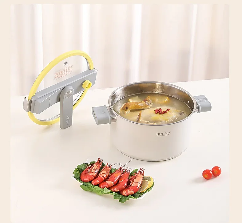 Newly designed product micro pressure cooking pot factory wholesale a pot multi-purpose constant pressure vent valve