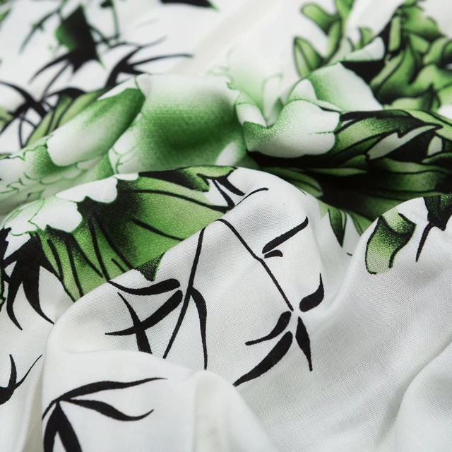 
different kinds design 40*40 soft digital print viscose lining dobby fabric 