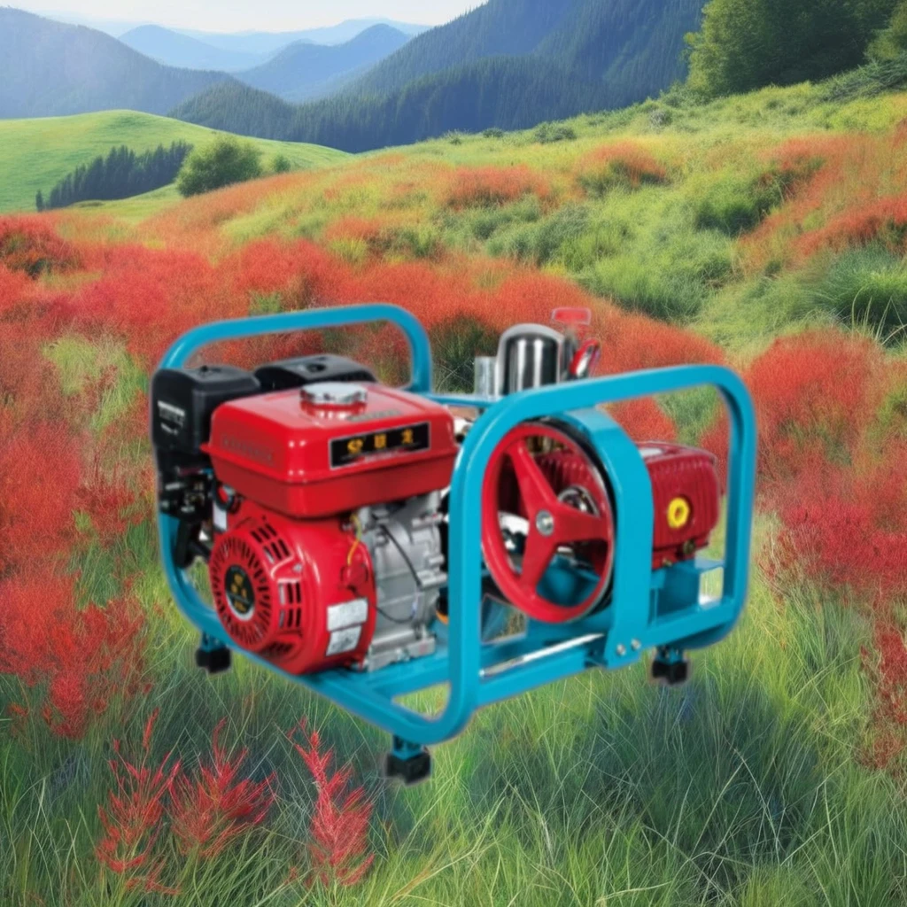 High Quality Compact Structure Pesticide Applicating Machine 6.5HP Four-Stroke Gasoline Engine Garden Farm 15-20 Meter High