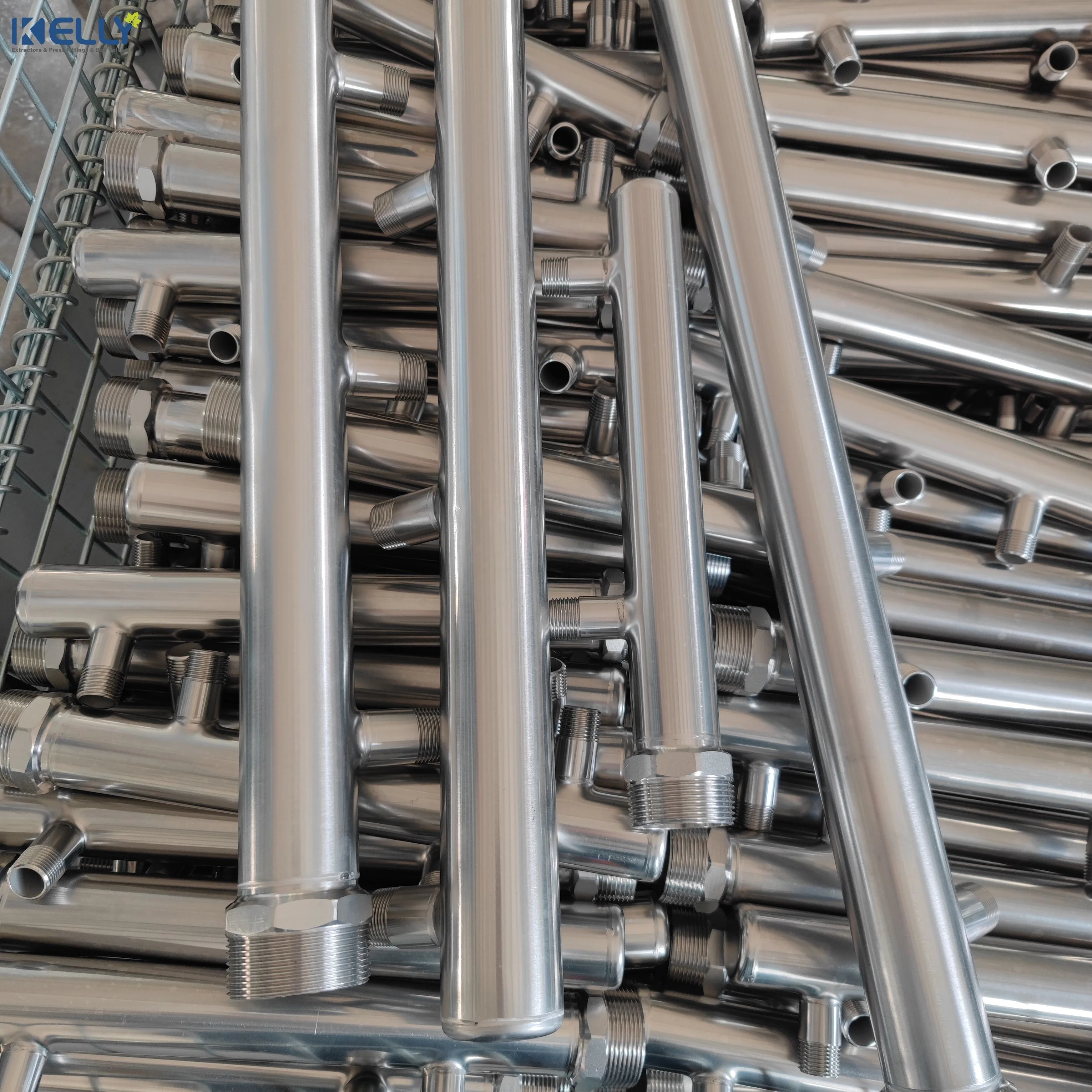 Stainless Steel 304/316L different lengths of Manifold Customized Pipe