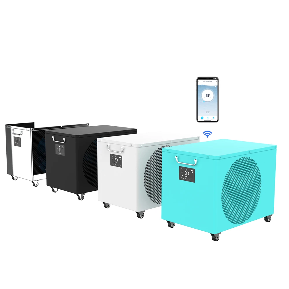 Smaller Water Chiller for Cold Plunge Pool Cold Plunge Inflatable Recovery Pod Ice Bath Chiller Pump Filter Wifi Ice Chiller