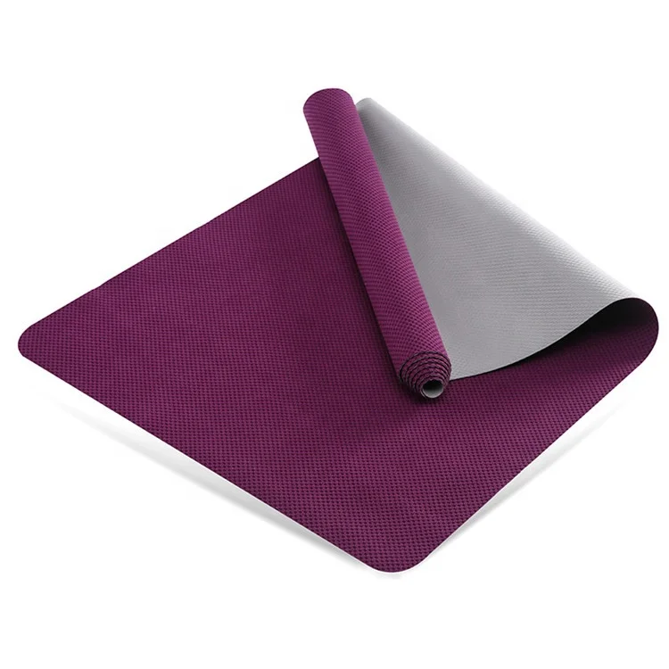 2021 New Design Portable Foldable Microfibre TPE Travel Camping Mat Yoga Mat Towel