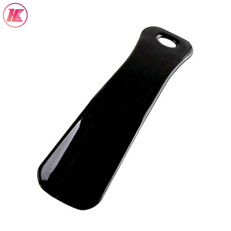 Hot Sale Cheap Short Comfortable Handle Promotional Plastic Shoe Horn And Shoe Spoon With Logo