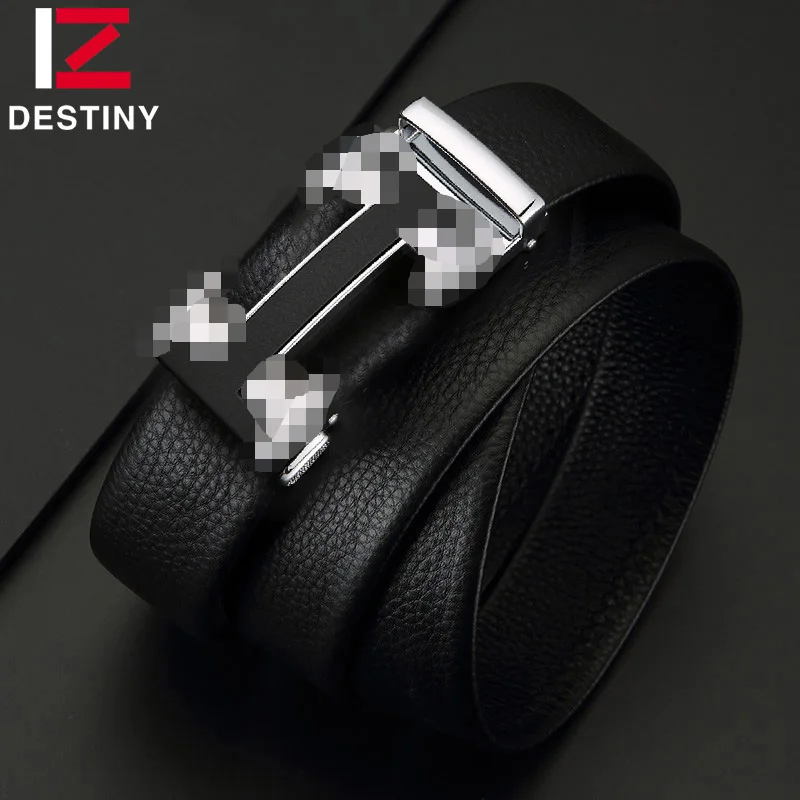 
Factory Wholesale Trendy Custom Fashion Luxury Brand Famous Designer Men Genuine Leather Belt 