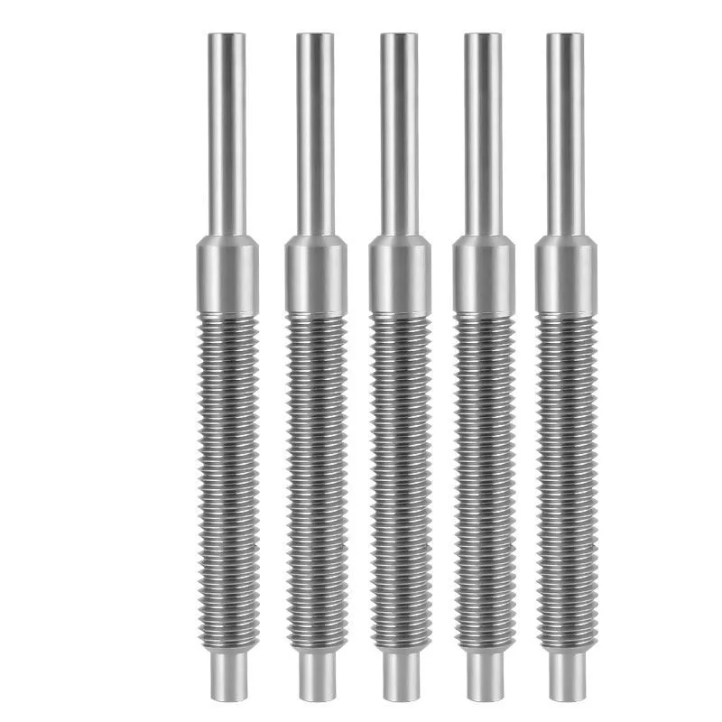 Высокоточная обработка шпинделя из нержавеющей стали CNC на заказ детали для токарного станка