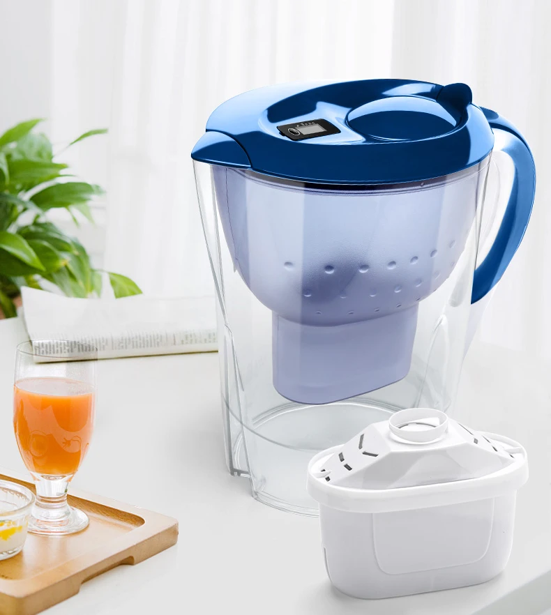 Factory direct BPA free kettle,  Compatible with BRITA,high-quality water purifier filter pitcher  purifier jug