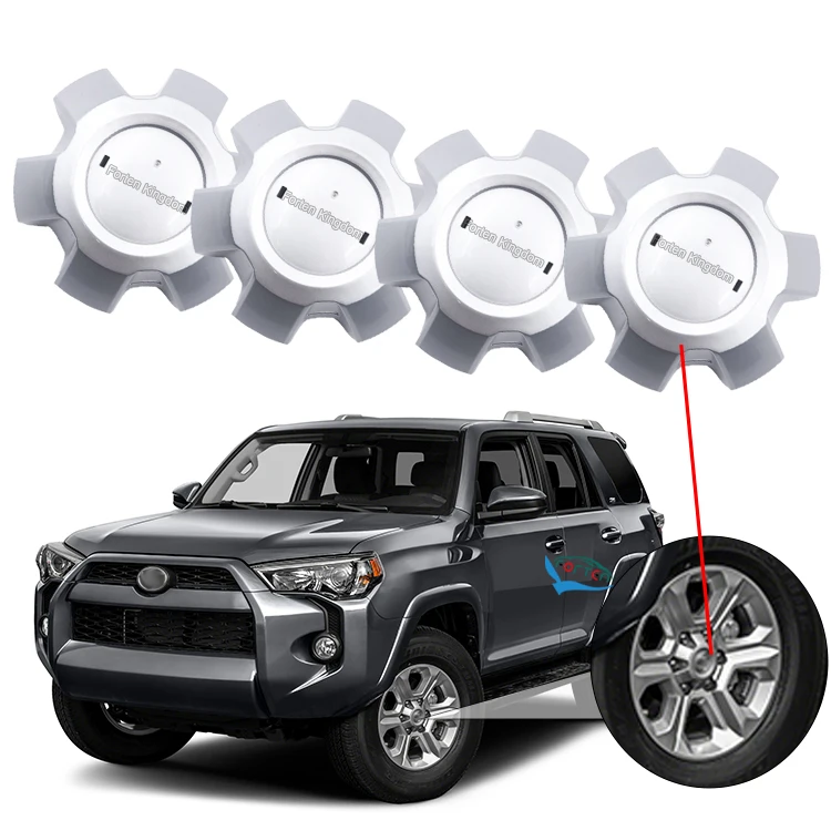 ABS Plastic Custom Sliver Wheel Cover Centre Cap Wheel Hub caps Wheel Center Cup For 4Runner 2013-2017