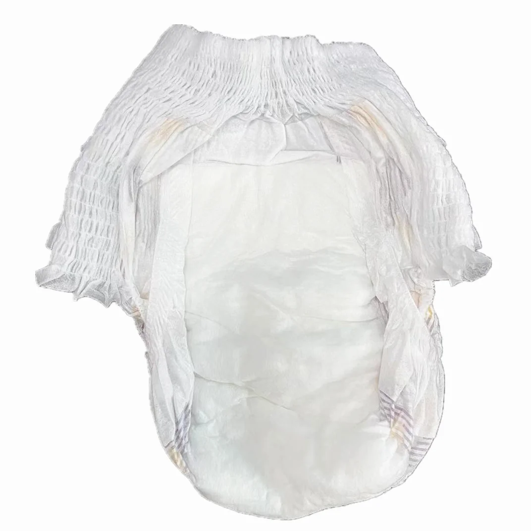 2022 New Design Size L M Wholesale Super Soft China Training Baby Pant Diapers