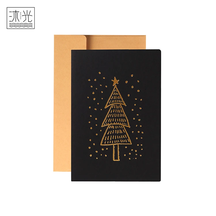 
Wholesale Custom Handmade Holiday Greeting Postcard Paper Christmas Cards 