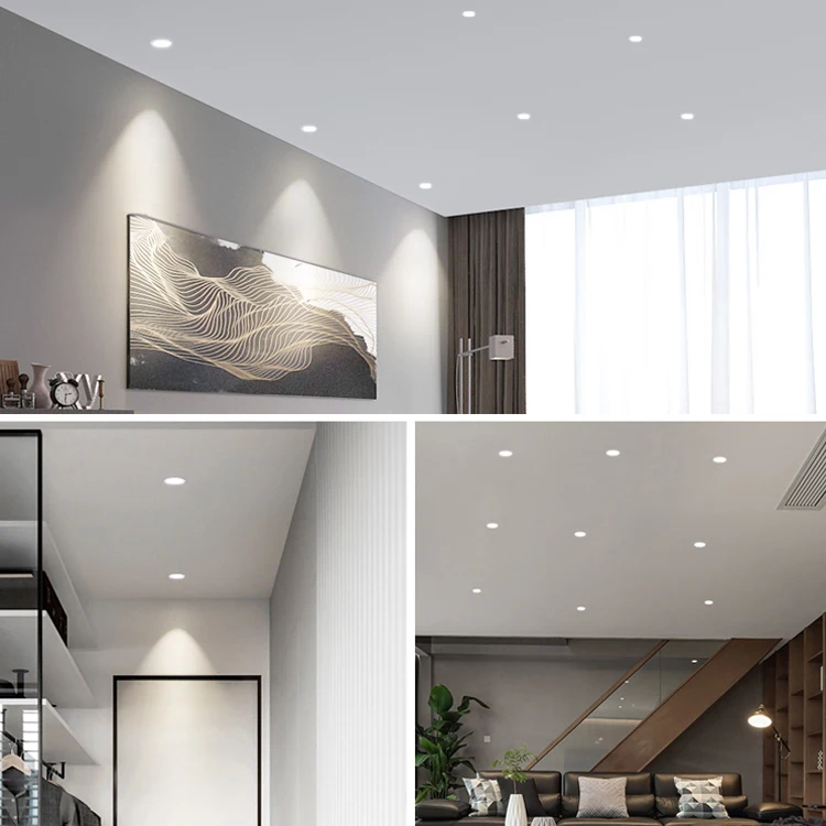 HUAYI High Quality Cheap Price Cob 7w 9w 12w 15w 20w 30w Aluminum Indoor Recessed Led Spotlight
