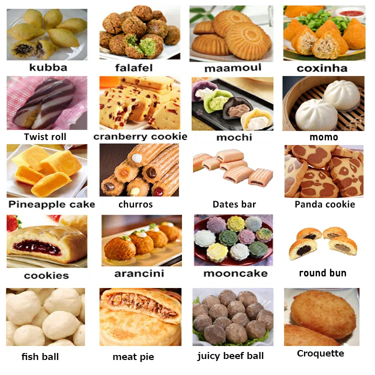 Modern style snack food mooncake processing mini small machine for maamoul