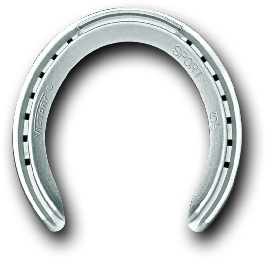 Factory supply  aluminum alloy horse shoes /steel horseshoes for horse racing