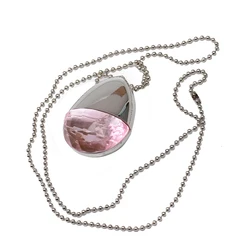 Crystal Diamond Love Heart With Chain Usb Flash Drive Pendrive 4gb 8gb 32gb 128gb Crystal Necklace Pendrive