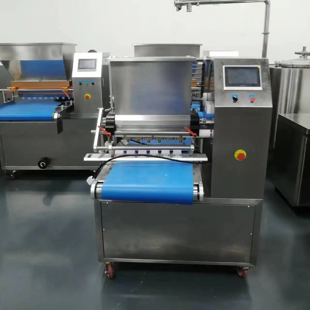 automatic mini biscuit cookie depositor machine Industrial Rotary Cookie Biscuit Making Machine For Supplier