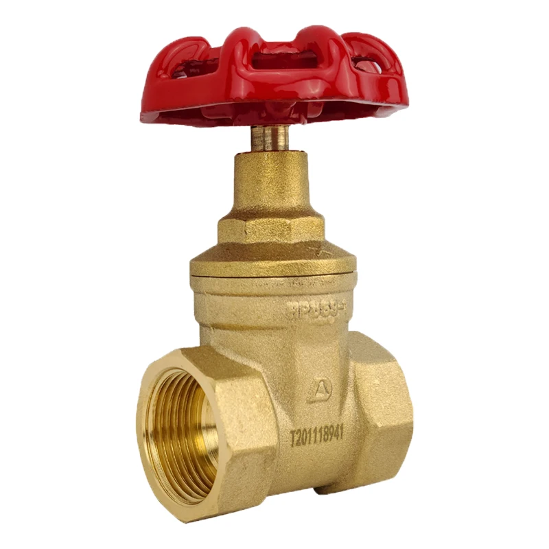 Female Thread Inch Lockable Brass Gate Valve Parts Diagram Gate Valve Water Testing