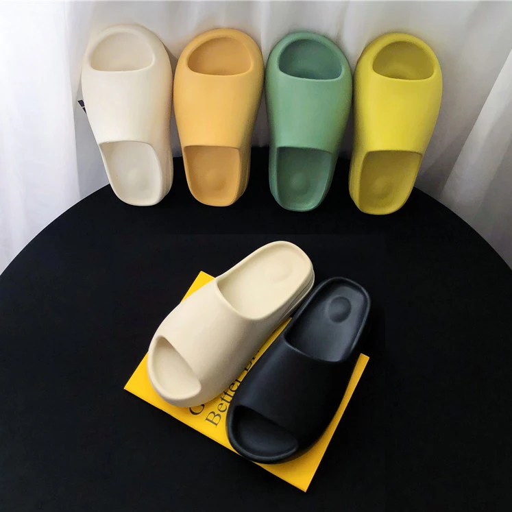 
Candy color High Quality logo Custom Slides Ladies Men EVA Slides Shoes Women beach sandals Slippers 
