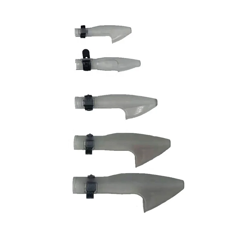 MTC Fishing Rod Guide Rings Protective Cap Transparent High Strength Rod Building Components 17g~80g 100pcs