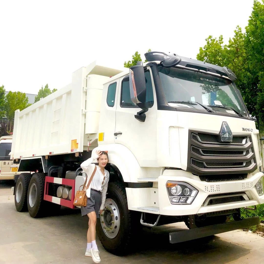 40 Ton Howo 6x4 Used Camion Benne occasion HOWO T7H 10 Wheels Tipper Truck for sale