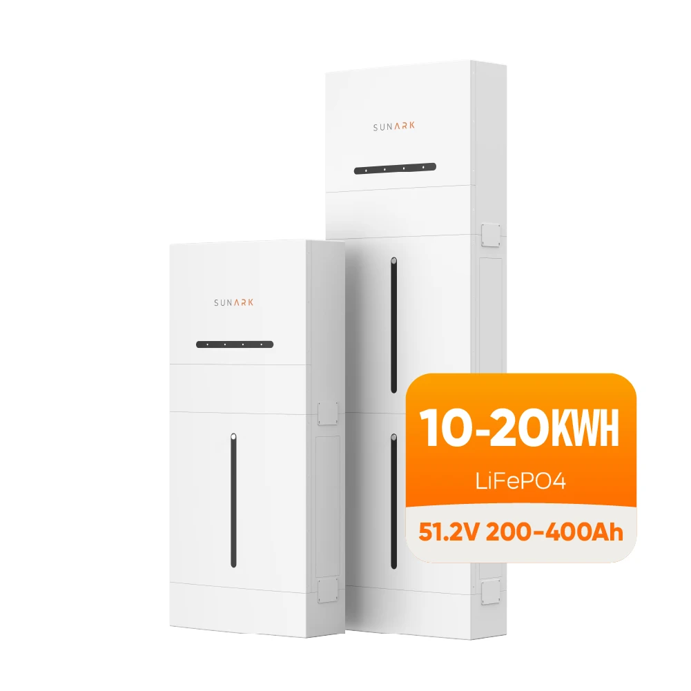 Sunark Home Energy Storage System Battery 10Kwh 20Kwh Stackable Powerful Rechargeable Batteries