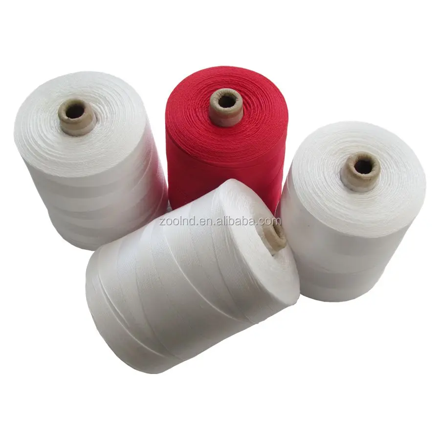 100% PP High Tenacity Filament Thread Sewing FIBC White 900D Polypropylene Bag Closing Thread