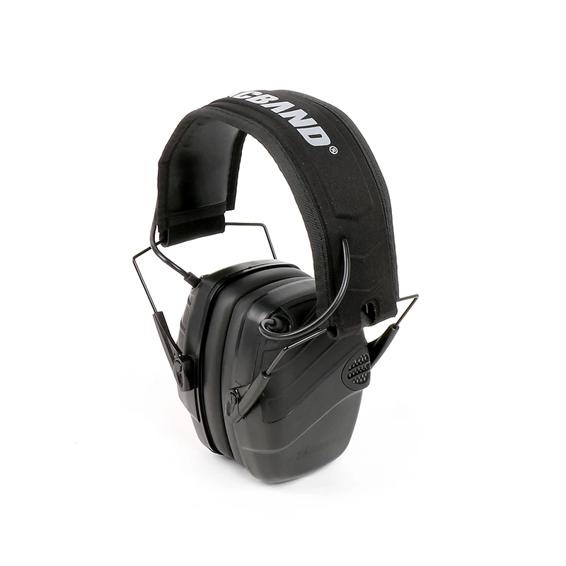Tacband comfortable noise reduction earmuff adjustable headband noise cut off earmuff for hearing protection