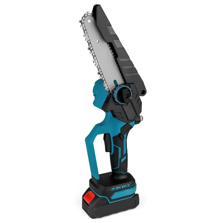 CS25 Automatic Oiler Cordless Mini 6 Inch Chainsaw Portable Battery 21V Chain Saws with Oil