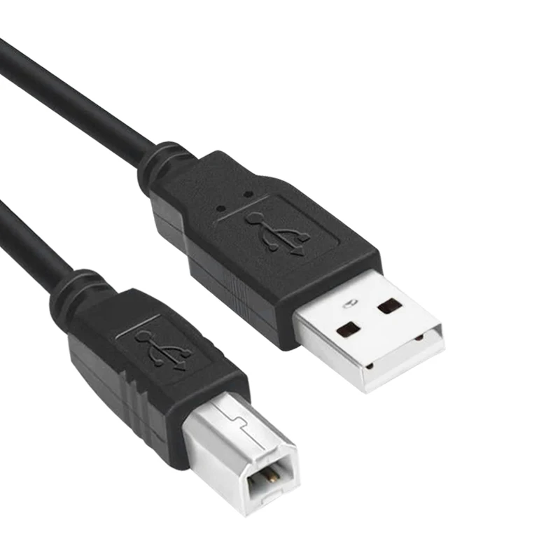 Кабель для принтера USB 2,0 тип А папа-папа Кабель для принтера 1 м/1,8 м/3 м/5 м для камеры Epson HP Canon