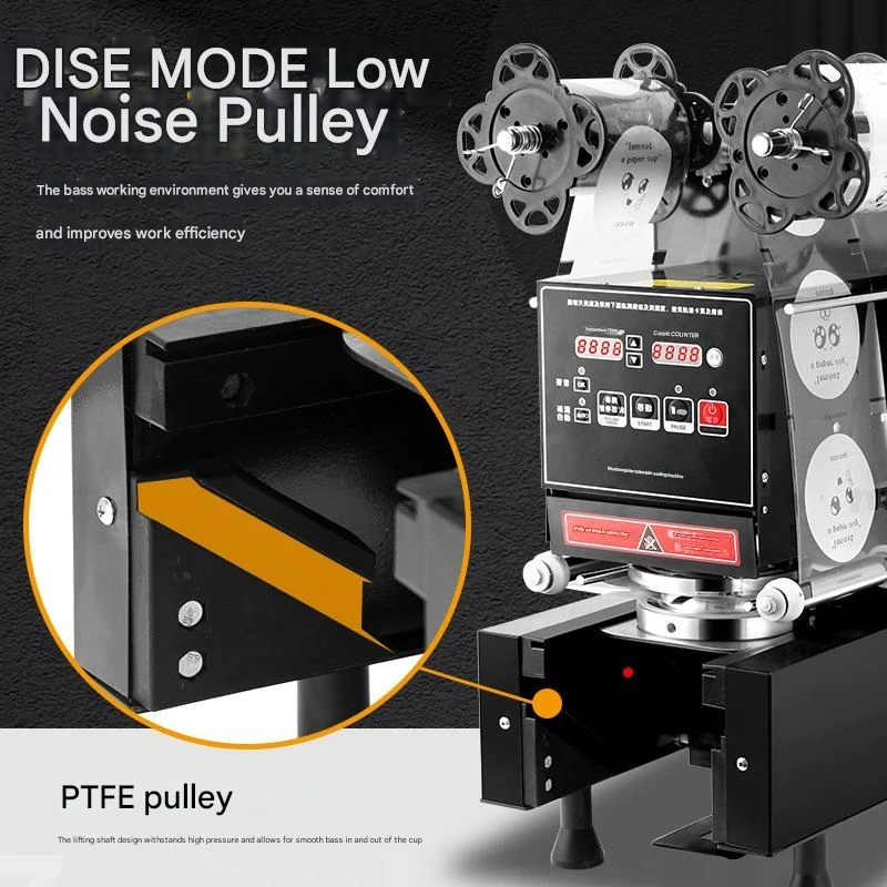 sealing machine cups 6s fast cup sealing no dripping cup filling and sealing machine automatic