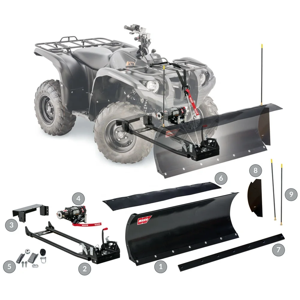 1.2m, 1.5m, 1.8m, 2.0m Snow ATV Plow Blade