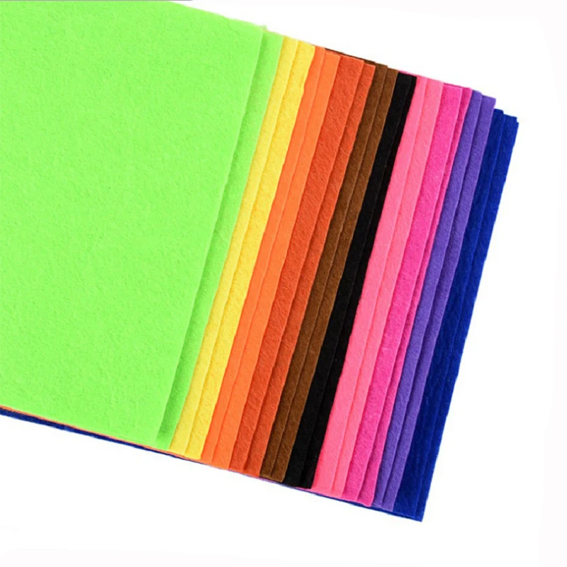 recycled material pieces thick felt roll