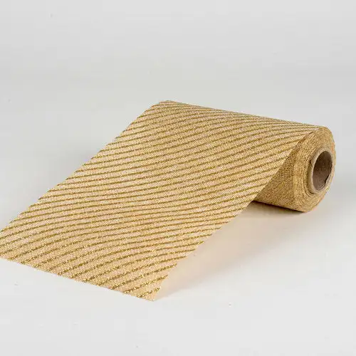 Оптовая продажа 100% джутовая ткань из мешковины гессиана лента Rollos Cabuya De Yute